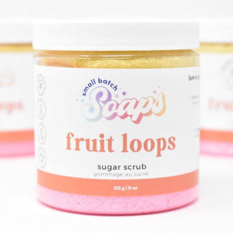 Small Batch Soaps Fruit Loops Foaming Body Scrub - The Local Space