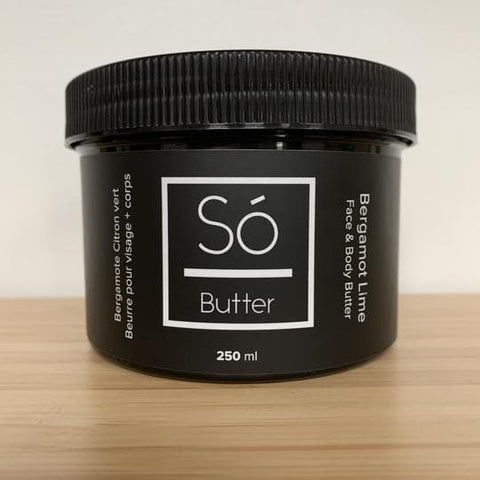 Só Butter Rich Face & Body Butter – Bergamot Vanilla (Shea & Avocado) - The Local Space