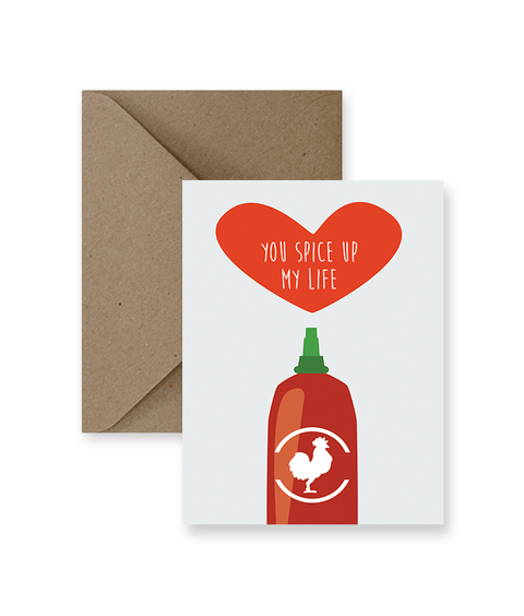 You Spice Up My Life Greeting Card