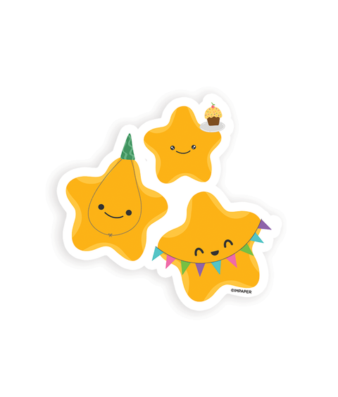 Celebrating Stars Sticker