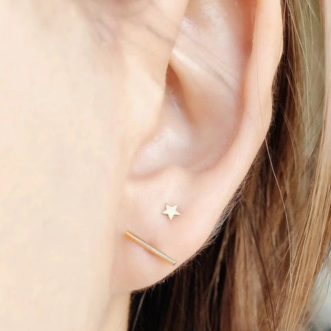 For The Seconds | Mini Star Studs, The Local Space, Local Canadian Brands