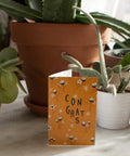Stay Home Club Congrats Floral Greeting Card - The Local Space