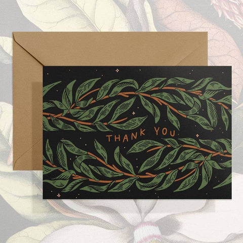 Thank You (Willow) | Greeting Card - The Local Space