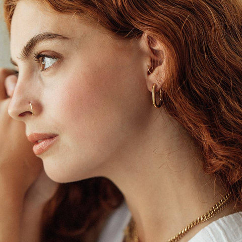 Sunday Club Legacy Earrings – 14K Gold Plated - The Local Space