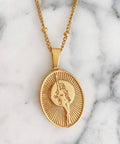 Sunday Club You Are A Goddess Necklace – 14K Gold Plated - The Local Space