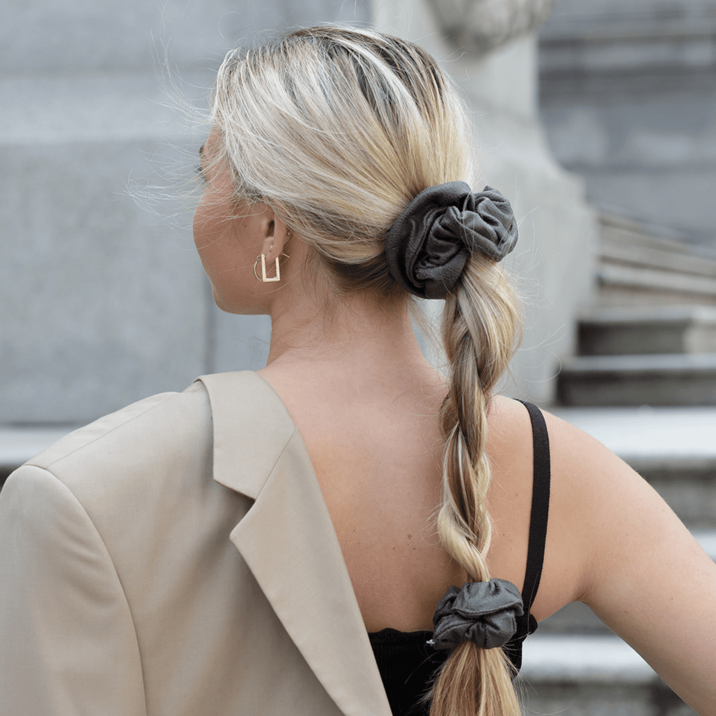 Vegan Leather Scrunchie | Multiple Colours (SALE) - The Local Space