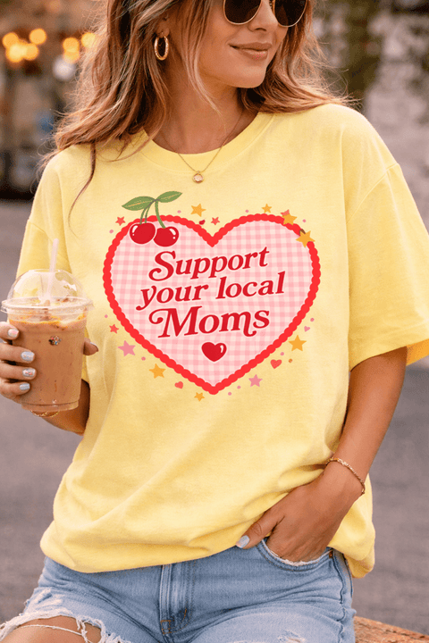 Support Your Local Moms Tee - The Local Space