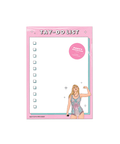 Party Mountain Paper Co Tay-Do List Notepad 5x7 to do list pad - The Local Space