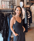 TenTree Juneau Dress - Meteorite Black - The Local Space