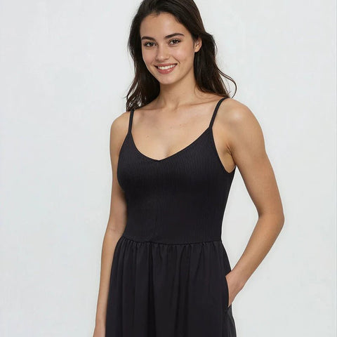 TenTree Juneau Dress - Meteorite Black - The Local Space