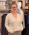 TenTree Poplar Cardigan - Cotton White - The Local Space