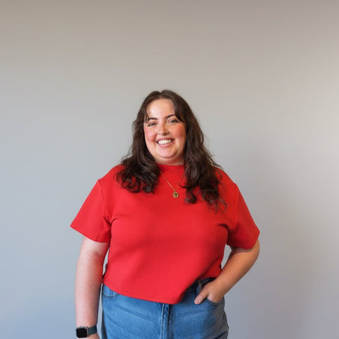 Tess Soft Knit Scuba Tee - The Local Space