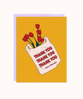 Thank You Flowers Greeting Card - The Local Space