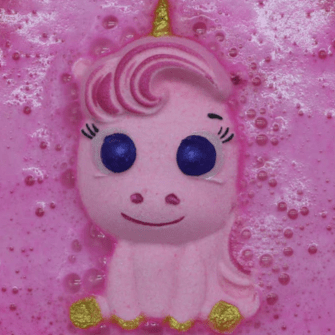 Unicorn with Hair | Bath Bomb - The Local Space