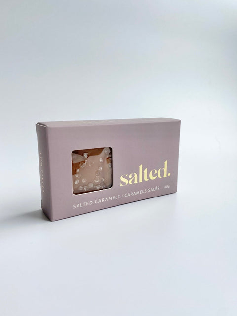 Classic Sea Salt Caramels | 2 piece box