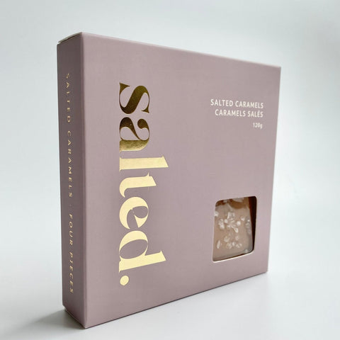 Classic Sea Salt Caramels | 4 piece box