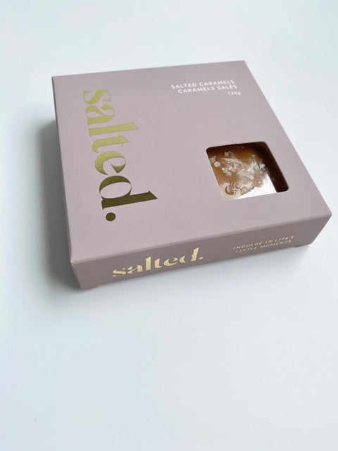 Classic Sea Salt Caramels | 4 piece box