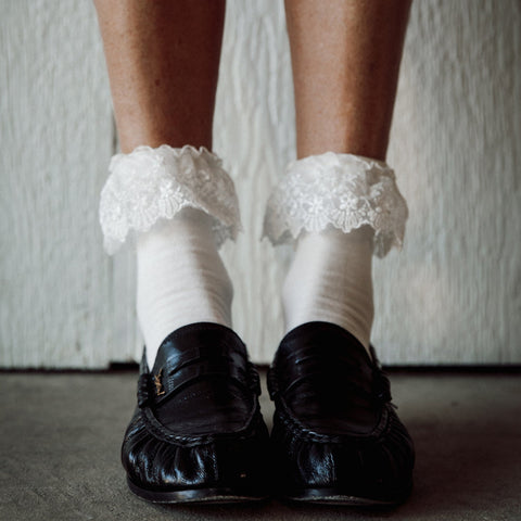 Lace Trim Socks