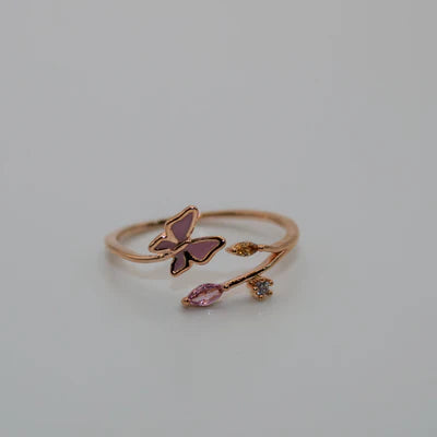 Flutter Affair Adjustable Ring