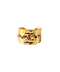 The Jazzy Owl The Aura Adjustable Ring - 18K Gold Plated - The Local Space