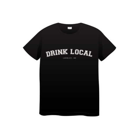 Drink Local | Langley Drinkeries T-Shirt - The Local Space