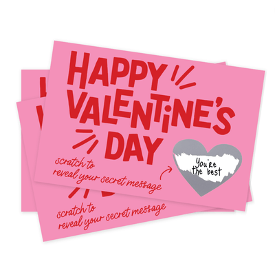Valentine Scratch-Off Cards, 24 pk (SALE) - The Local Space