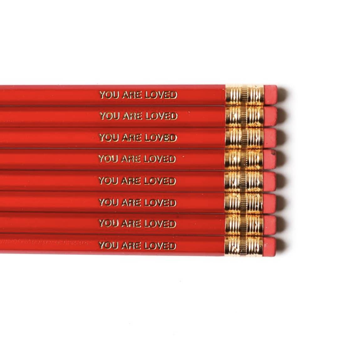 You Are Loved | Set of 9 Pencils - The Local Space