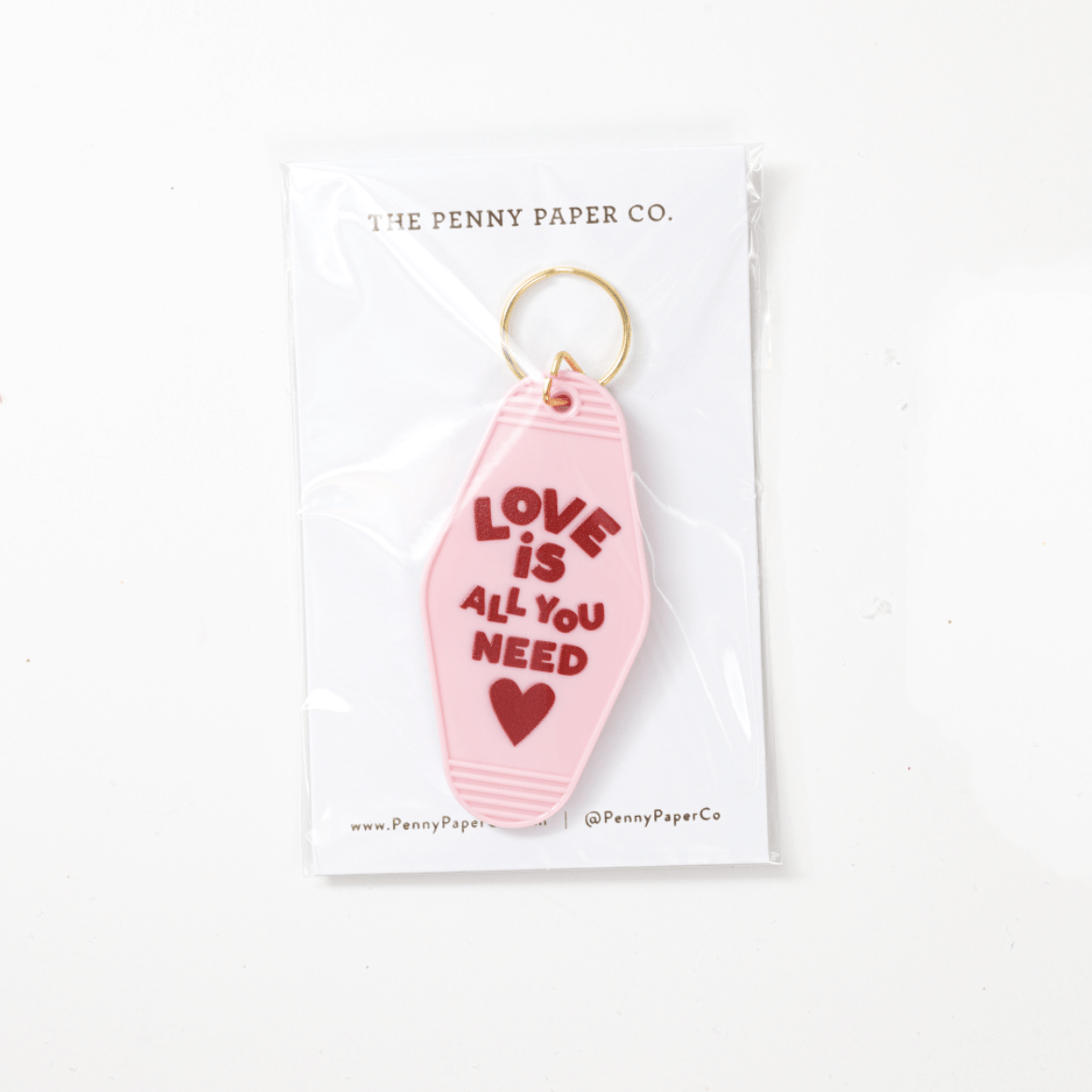 Love is All You Need | Motel Keychain - The Local Space