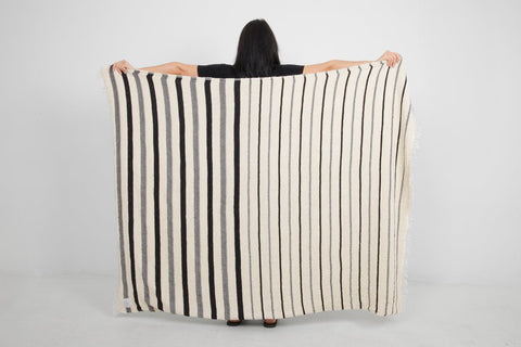 THE WINSLOW | Linen Blend Fleece Throw - The Local Space