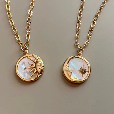 Bestie Necklaces Sun & Moon