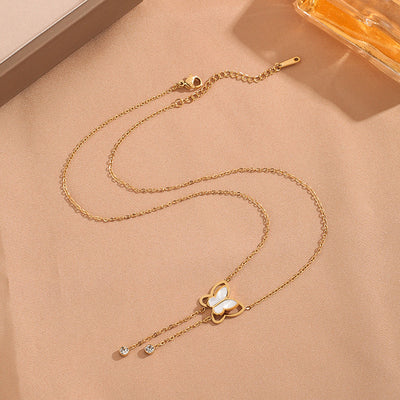Whimsy Wings Necklace - Gold Plated & Waterproof