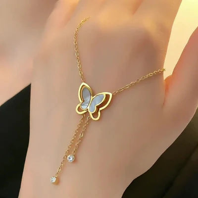 Whimsy Wings Necklace - Gold Plated & Waterproof