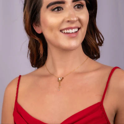 Whimsy Wings Necklace - Gold Plated & Waterproof