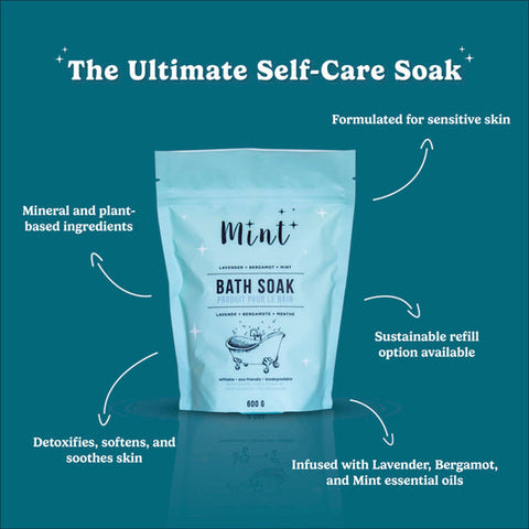 Mint Bath Soak - The Local Space
