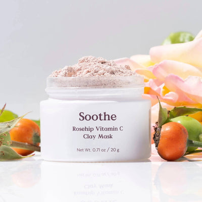 Soothe Rosehip Vitamin C Clay Mask - The Local Space