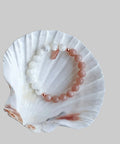 Tidal Moon Sunstone + Mother of Pearl Bracelet - The Local Space