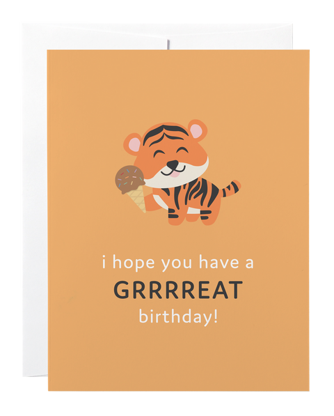 Tiger | Birthday Card