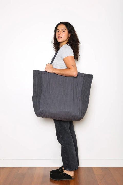 THE ESME - Oversized Quilted Tote Bag