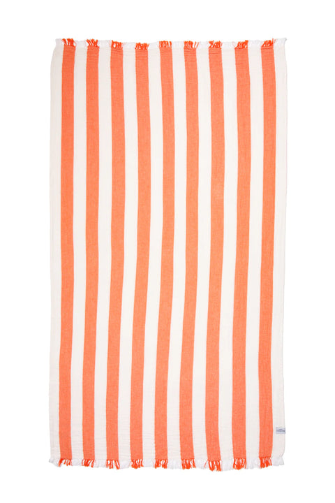THE BANKS - Stripe Gauze Muslin Turkish Towel