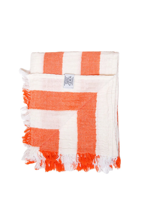 THE BANKS - Stripe Gauze Muslin Turkish Towel