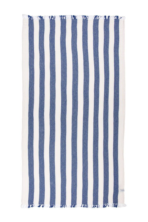 THE BANKS - Stripe Gauze Muslin Turkish Towel