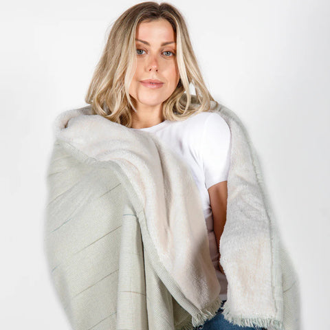 THE EVEREST - Fleece Lined Throw