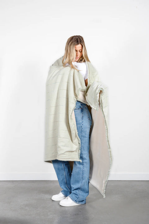 THE EVEREST - Fleece Lined Throw