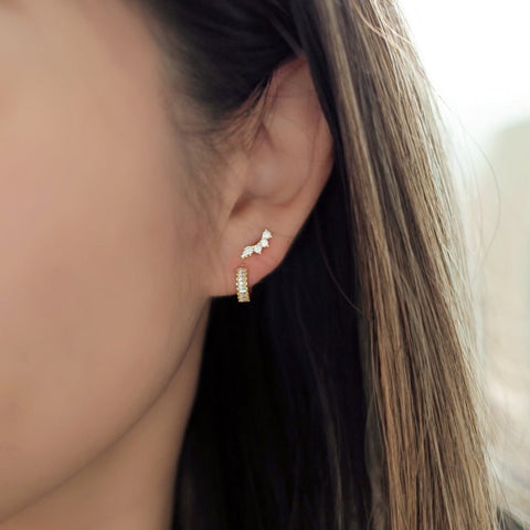 Trio Claw Earrings - The Local Space