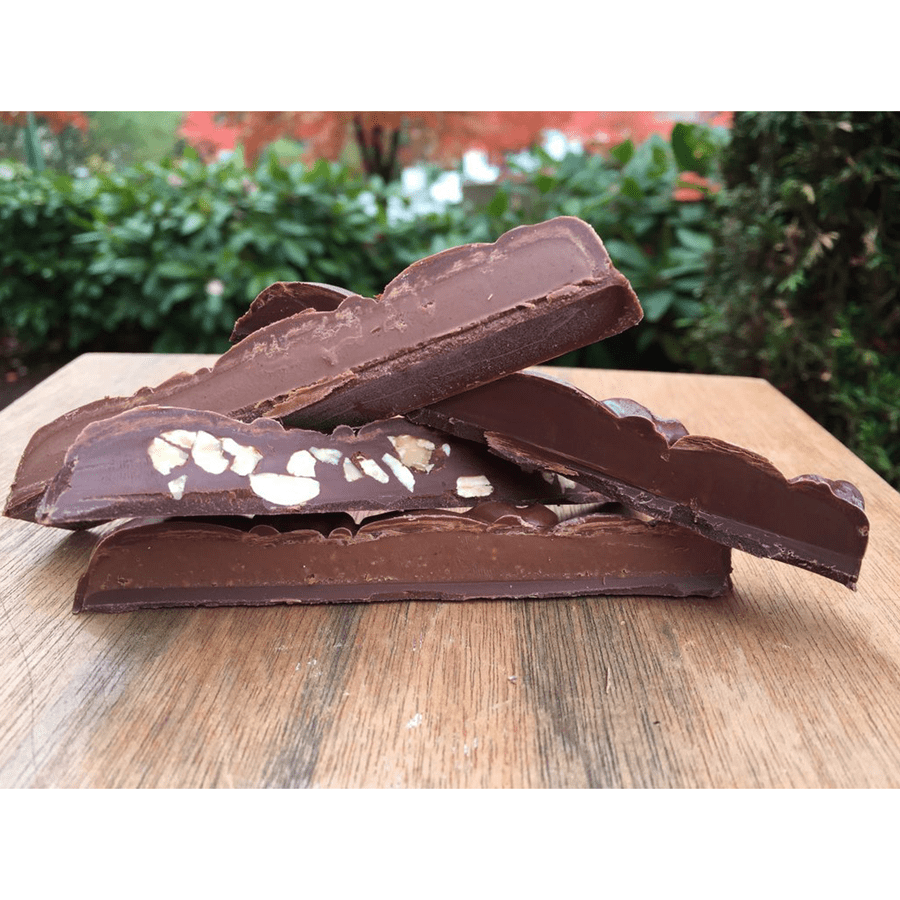 Truffle Pig | 47% Cacao Milk Chocolate Bar with Hazelnut Butter - The Local Space