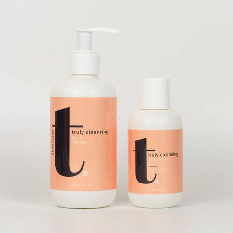 Truly Cleansing Facial Cleanser – Hydrating Cream Cleanser with Squalane - The Local Space