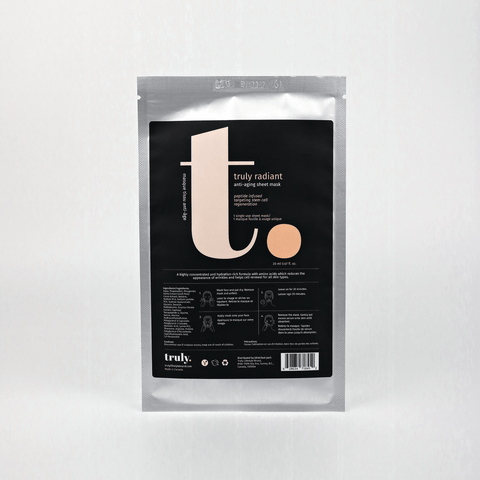 Truly Radiant | Anti-Aging Sheet Mask - The Local Space