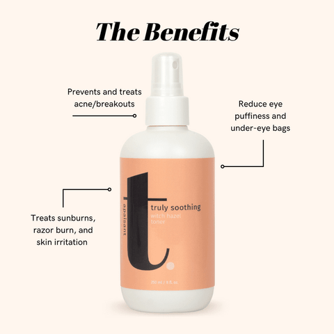 Truly Soothing Witch Hazel Toner – Oil Control & pH Balancing Mist - The Local Space