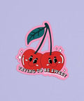 Trying To Be Sweet Sticker 3.12" x 3.25" - The Local Space