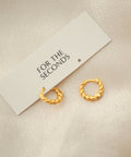 Twist Hoop Earrings - The Local Space